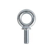 AZTEC LIFTING HARDWARE Eye Bolt With Shoulder, 5/8", 1-3/4 in Shank, 1-3/8 in ID, Carbon Steel, Zinc Clear Trivalent MEB058-ZP